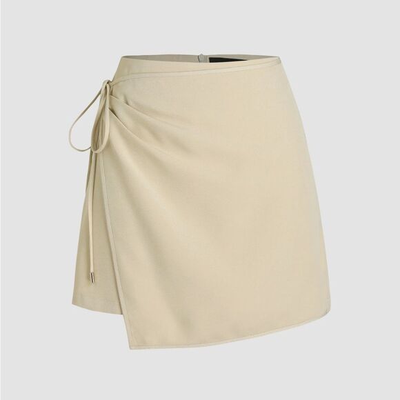 NWT CIDER knotted wrap mini skirt size Small - Picture 1 of 6